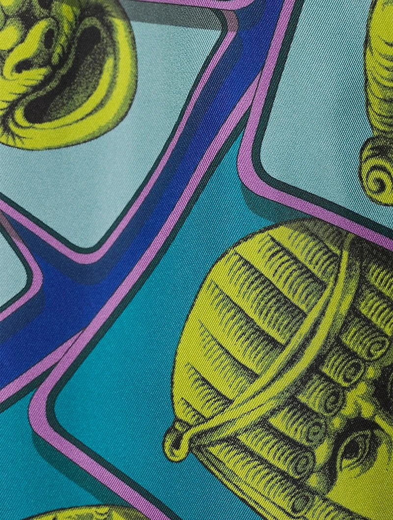 Le Maschere Silk Shorts