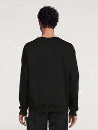 Cotton Sweatshirt With Logo