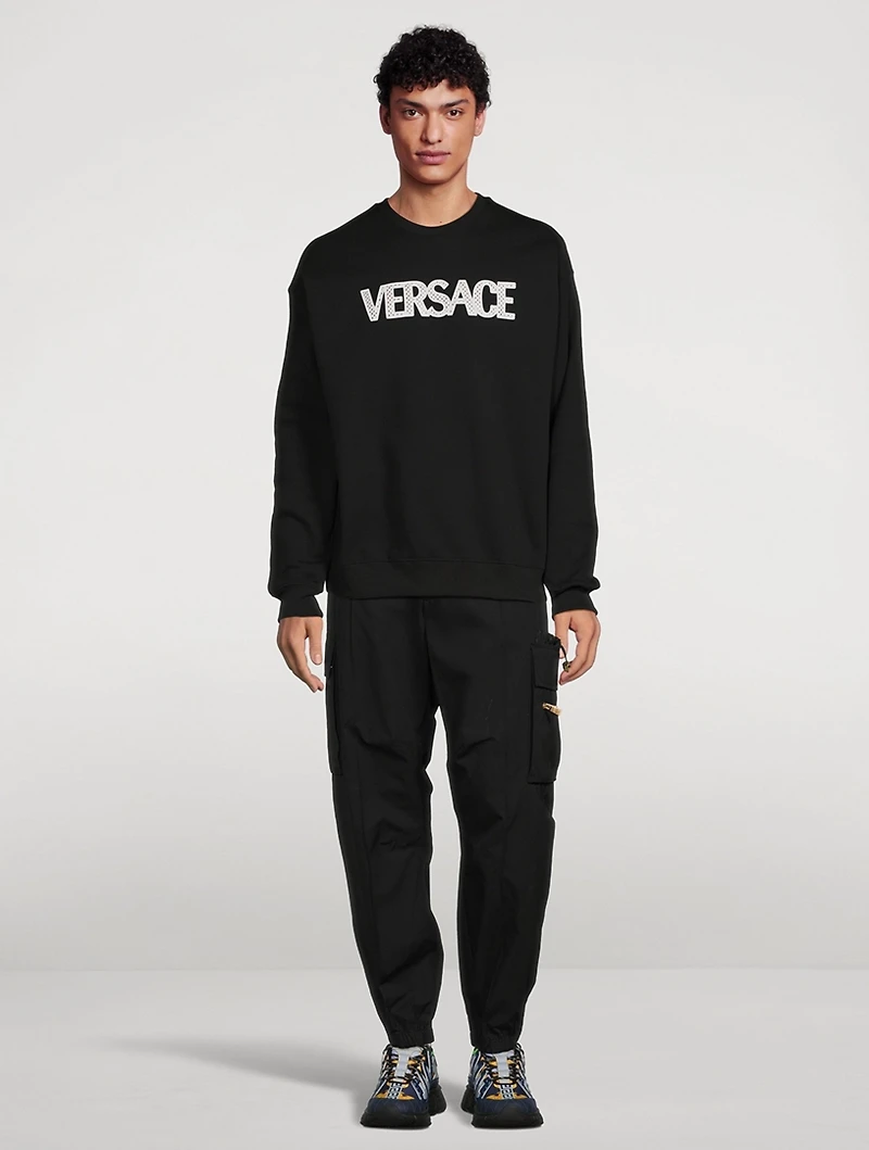 Cotton Sweatshirt With Logo
