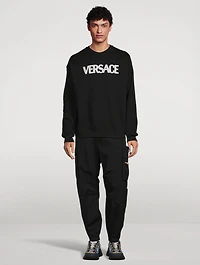 Cotton Sweatshirt With Logo