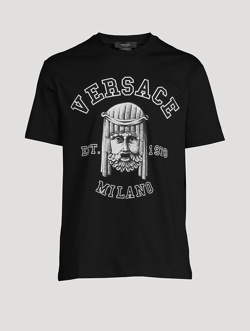 La Maschera Cotton Logo T-Shirt