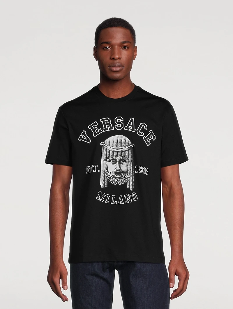 La Maschera Cotton Logo T-Shirt