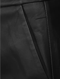 Myra Leather Mini Skirt