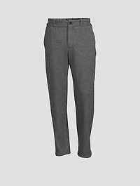 Wool Elasticated-Waist Pants