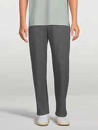 Wool Elasticated-Waist Pants