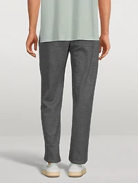 Wool Elasticated-Waist Pants