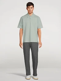 Wool Elasticated-Waist Pants