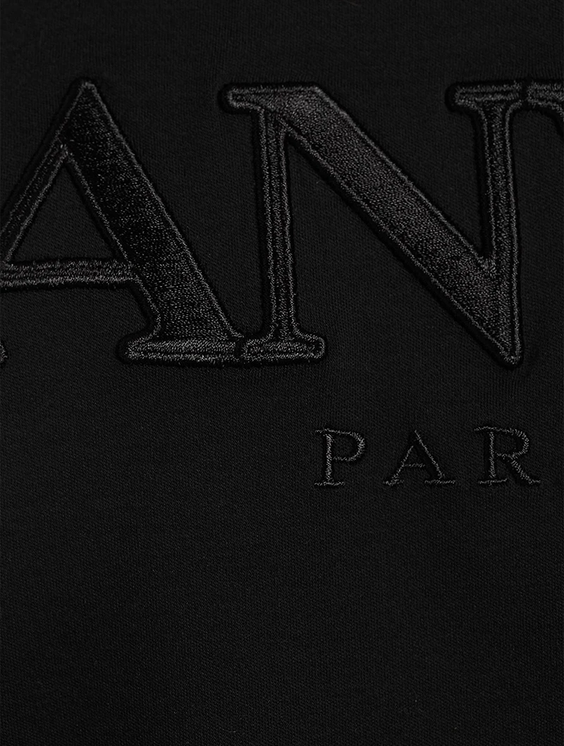Cotton T-Shirt With Logo Embroidery