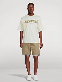 Tailored Shorts With Raw Edge