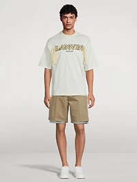 Oversized T-Shirt With Logo Embroidery
