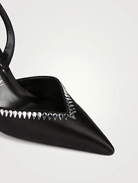 Gemcut Xcurve Satin Slingback Pumps