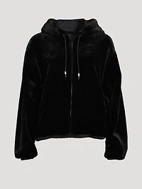 Eaton Reversible Faux Fur Hoodie