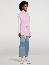 St Clair Quilted Belted Vest