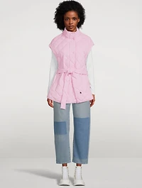 St Clair Quilted Belted Vest