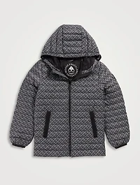 Air Printed Down Jacket