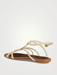 Les Pralu Leather Sandals