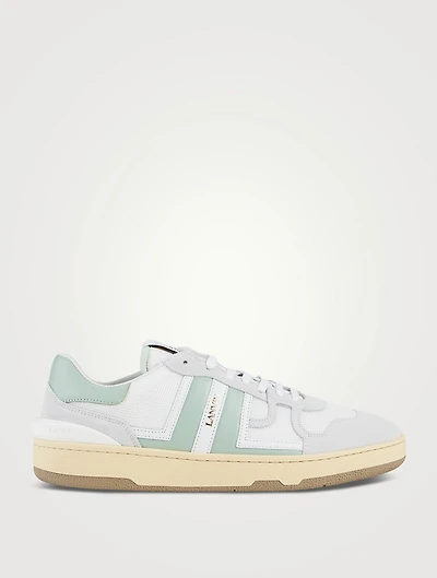 Leather Clay Low-Top Sneakers