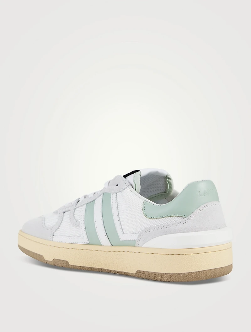 Leather Clay Low-Top Sneakers