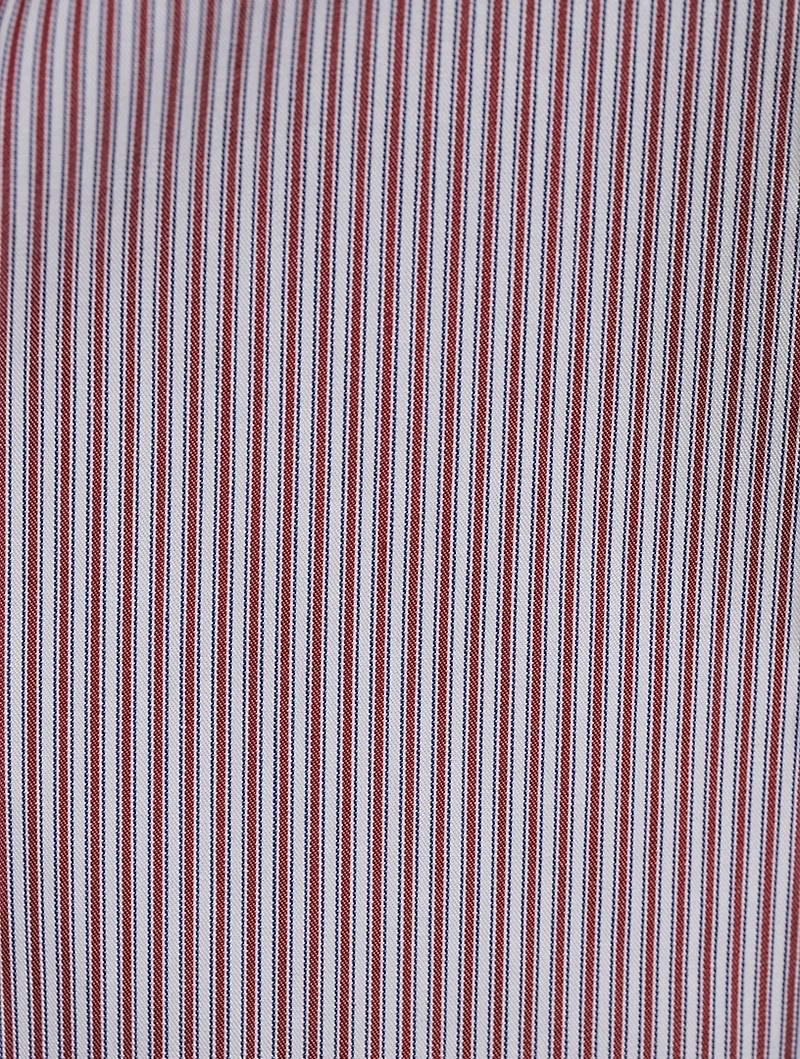 Shan Poplin Shirt Stripe Print