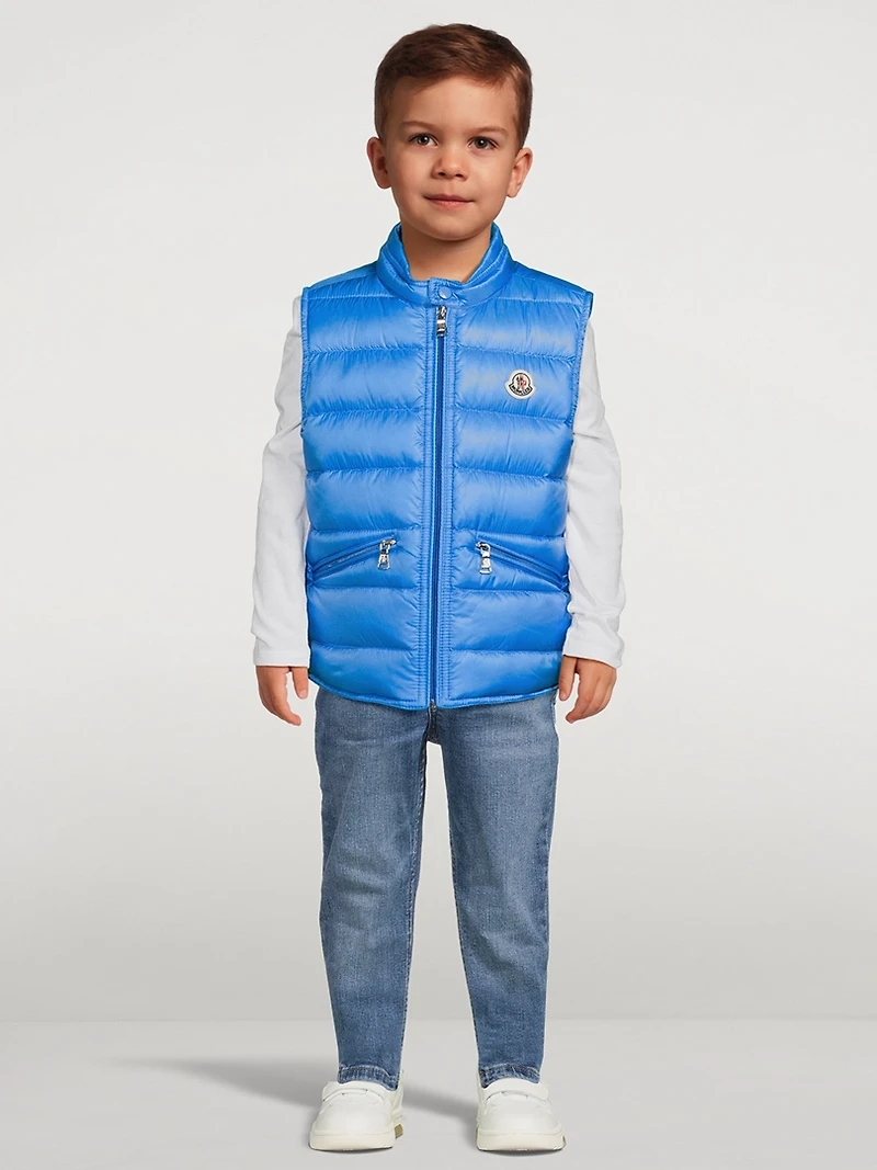 Gui Nylon Down Vest