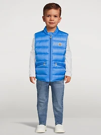 Gui Nylon Down Vest