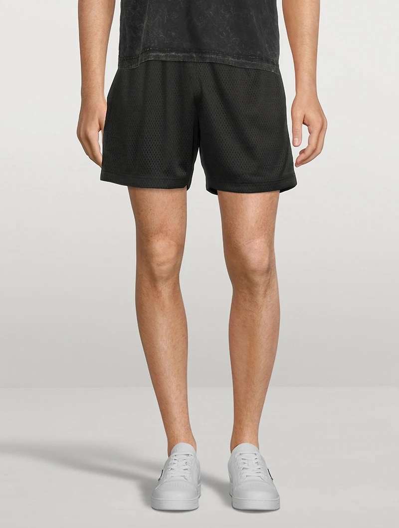 Aau Mesh Printed Shorts