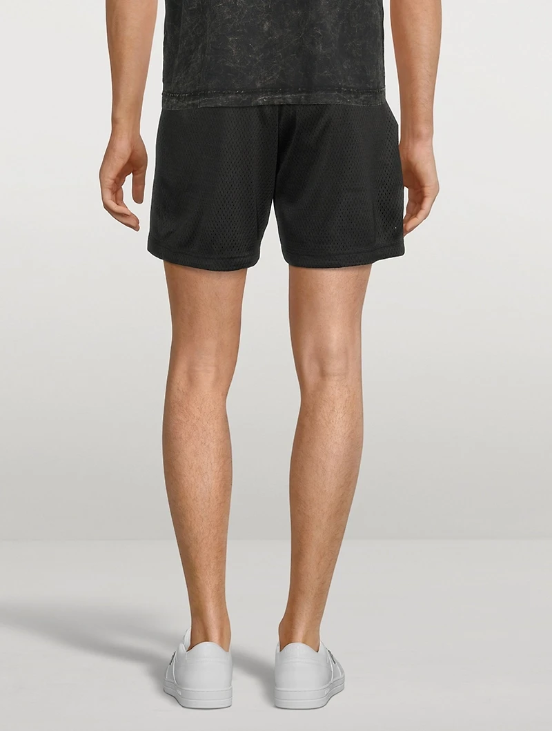 Aau Mesh Printed Shorts