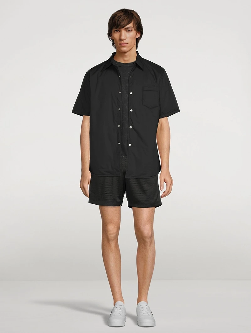 Aau Mesh Printed Shorts