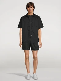 Aau Mesh Printed Shorts