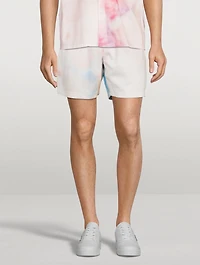 Practice Mesh Printed Shorts