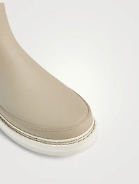 Refined Stitch Rubber Chelsea Boots