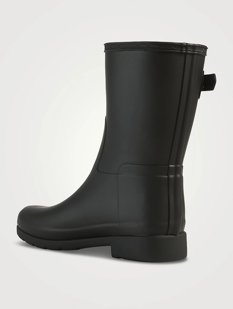 Refined Slim-Fit Short Rain Boots