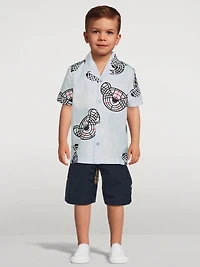 Thomas Bear Stretch Cotton Shirt