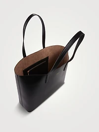 The Apple Leather Tote Bag