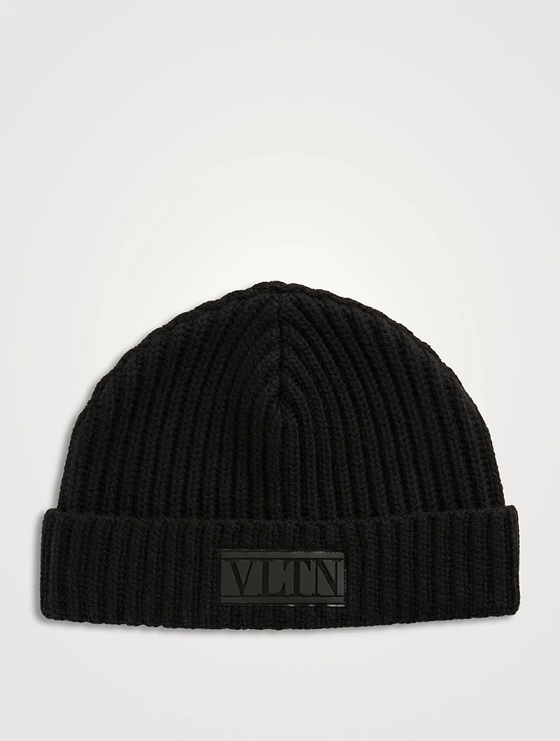 VLTN Wool Toque With Logo