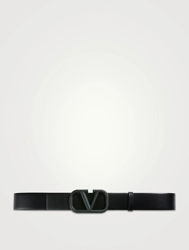 VLOGO Leather Belt