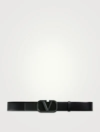 VLOGO Leather Belt