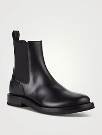 Roman Stud Leather Chelsea Boots