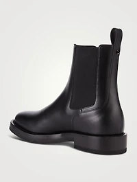 Roman Stud Leather Chelsea Boots