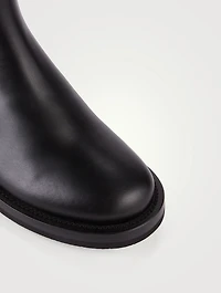 Roman Stud Leather Chelsea Boots