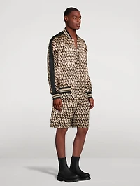 Souvenir Bomber Jacket Iconographe Print