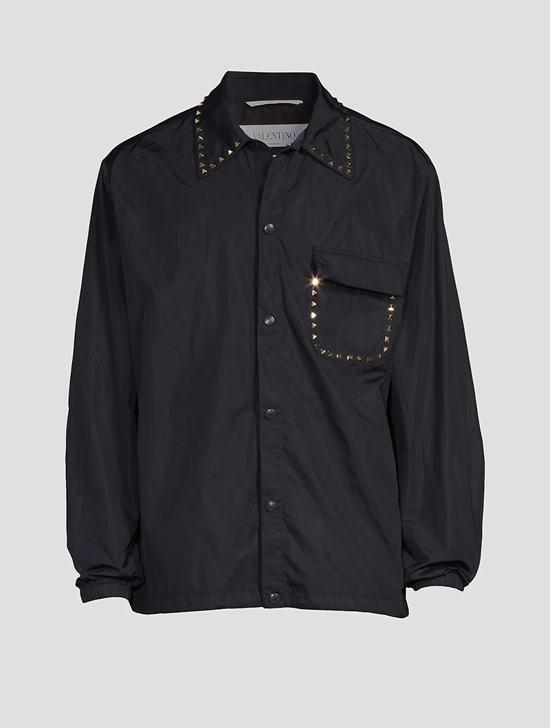 Nylon Rockstud Jacket