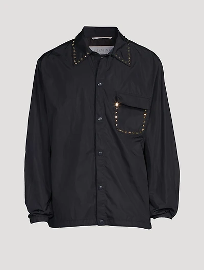 Nylon Rockstud Jacket