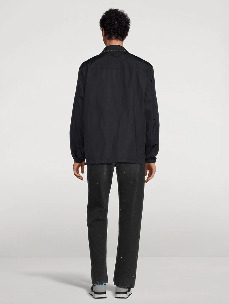 Nylon Rockstud Jacket