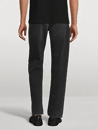 Rockstud Straight-Leg Jeans