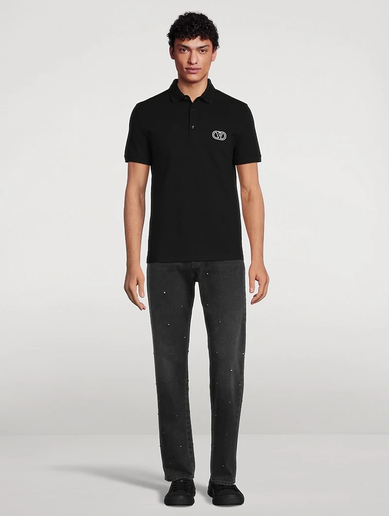 Rockstud Straight-Leg Jeans