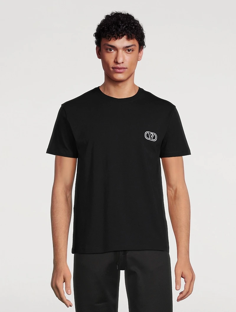 VLOGO Embroidered T-Shirt