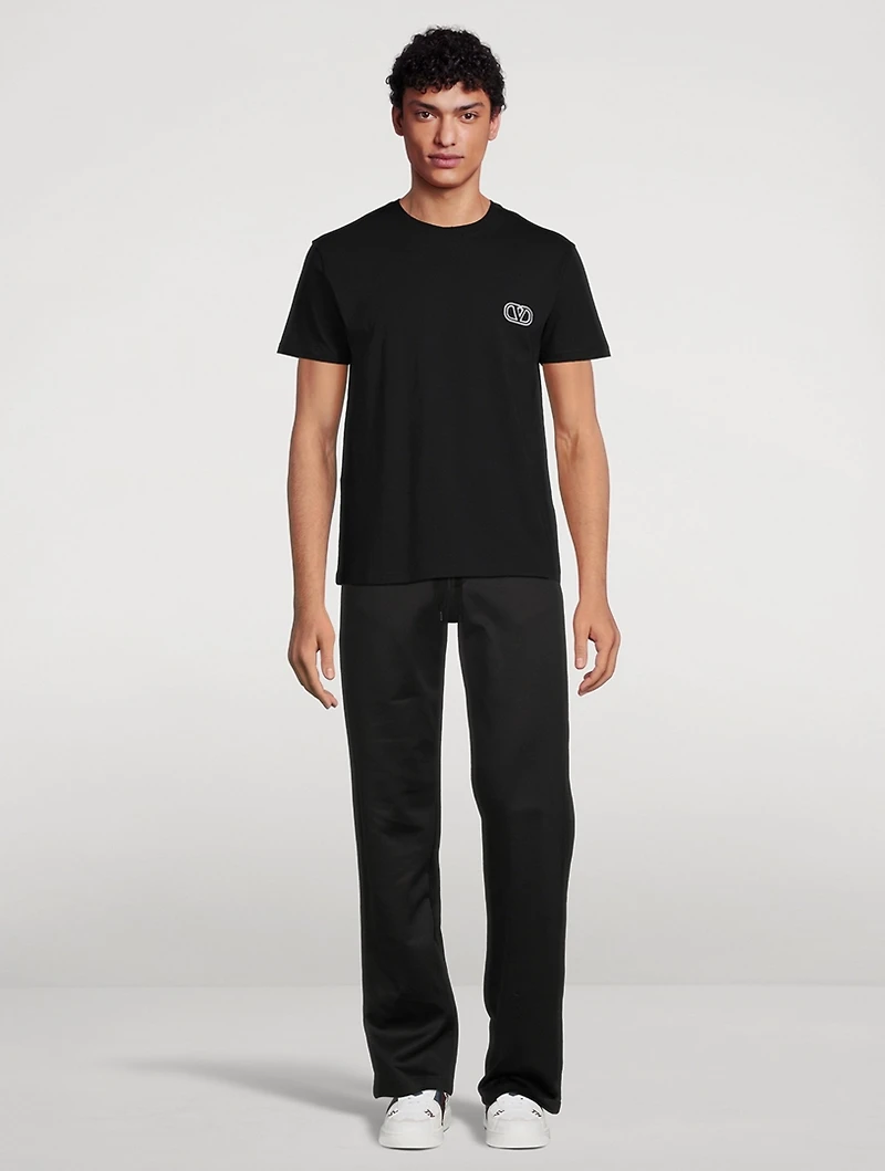 VLOGO Embroidered T-Shirt