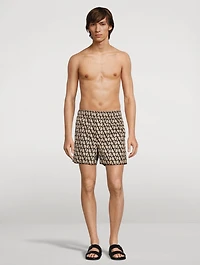 Swim Shorts Toile Iconographe Print