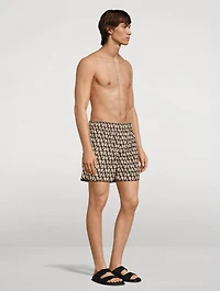 Swim Shorts Toile Iconographe Print